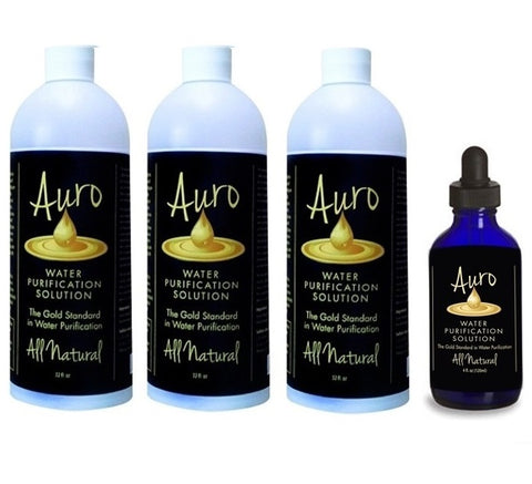 3x Auro Gold 945ml + 120ml bundle